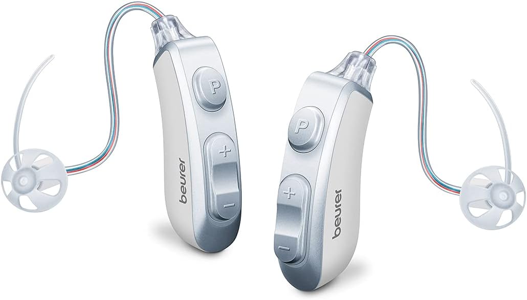 Beurer HA85 Digital Hearing Amplifier, Adjustable Sound, 8 Attachments, Grey