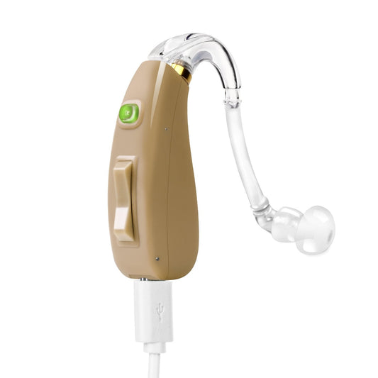 Banglijian Rechargeable Hearing Aid Ziv-201, Digital Noise Reduction, Feedback Cancellation