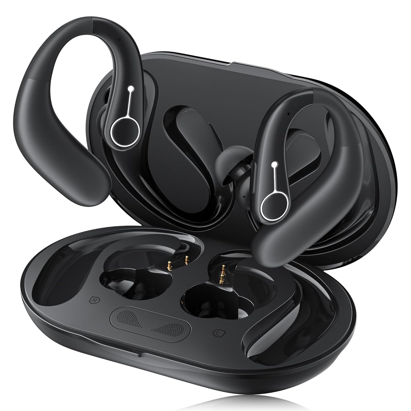Bluetooth Hearing Aids for Seniors, Rechargeable with Noise Cancellation